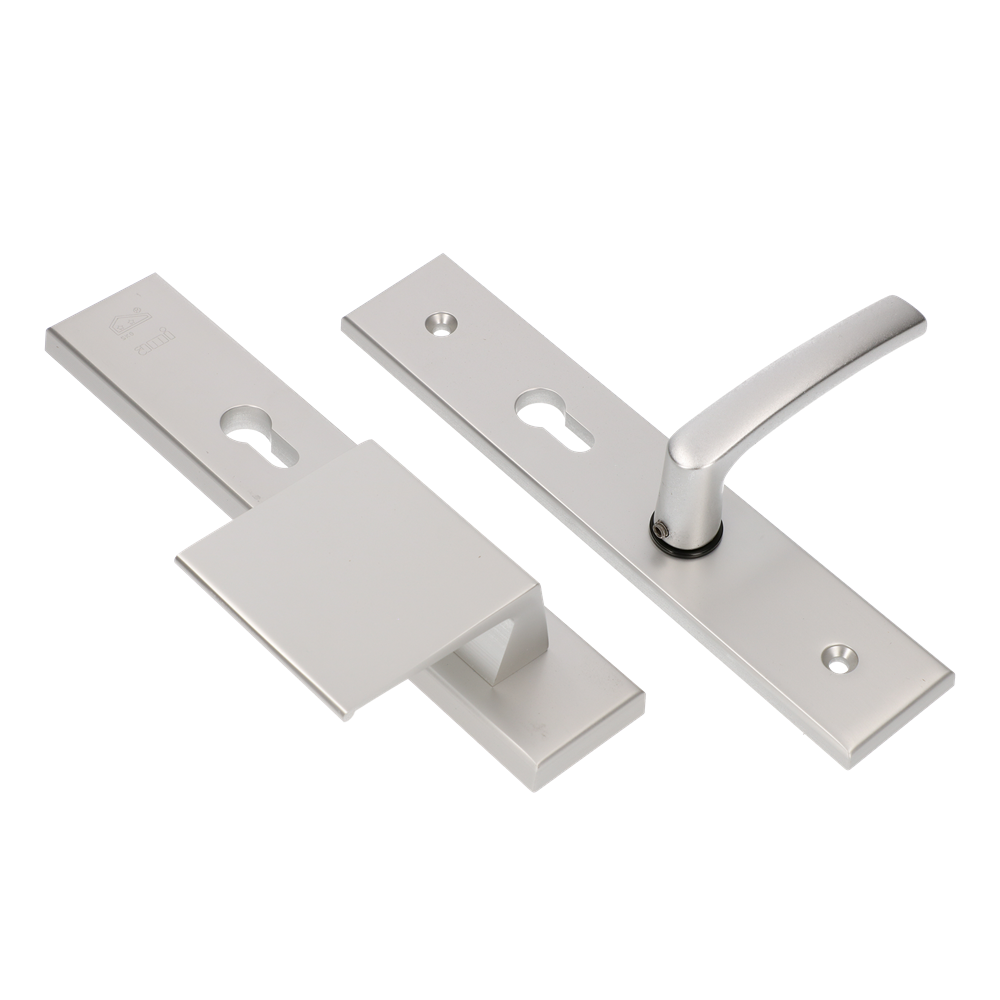 AMI Veiligheidsbeslag 251/50 Profielcilinder 72 Omkeer Deurdikte 90/80 Li F2+ Profielcilinder 72 Omkeer Deurkruk 332 Deurdikte 38/42 Mm - 802553
